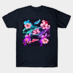 Floating Flowers T-Shirt